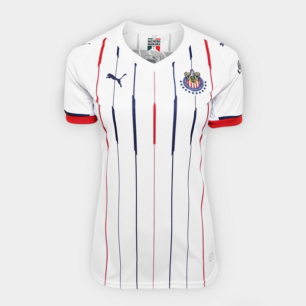 Camiseta CD Guadalajara 2ª Mujer 2018/19 Blanco